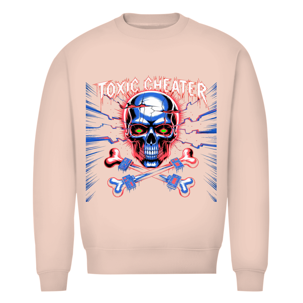 Herren Premium Bio Sweatshirt Toxic Cheater