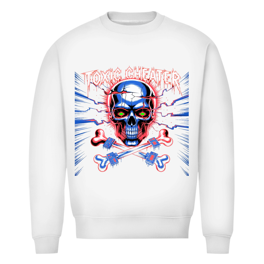 Herren Premium Bio Sweatshirt Toxic Cheater