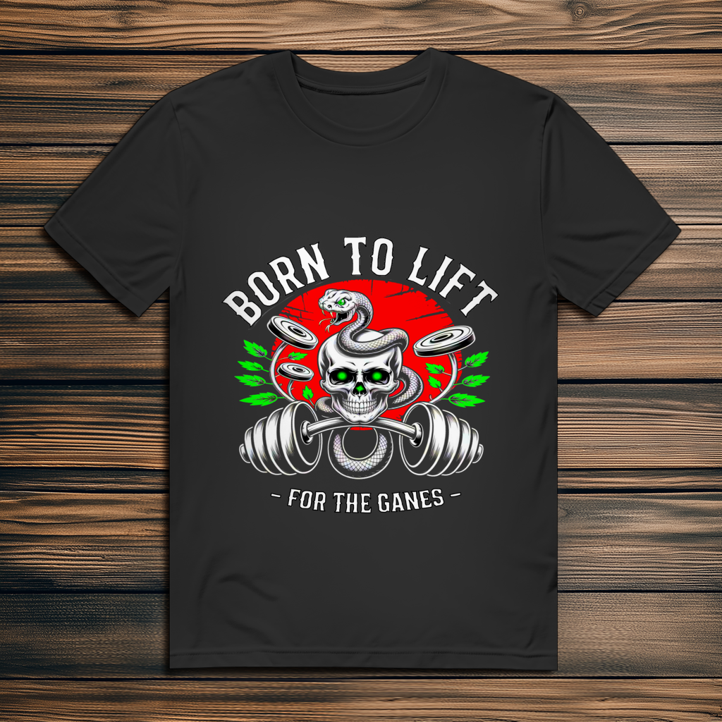 Herren Premium Bio T-Shirt Born to Lift