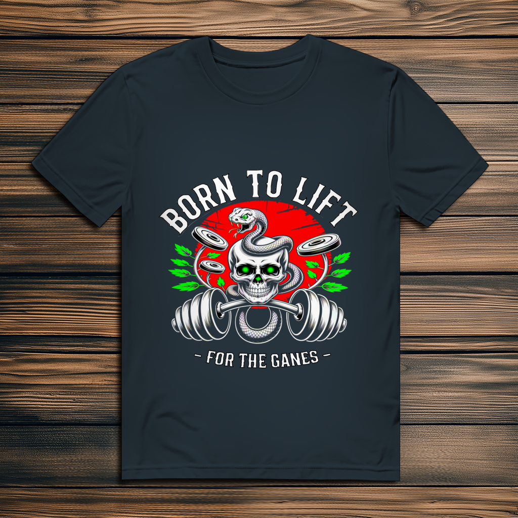 Herren Premium Bio T-Shirt Born to Lift
