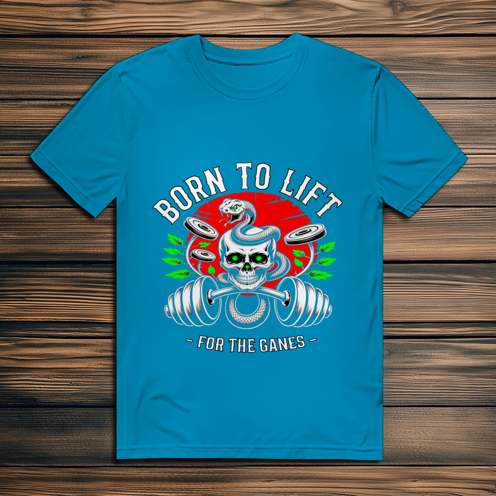 Herren Premium Bio T-Shirt Born to Lift