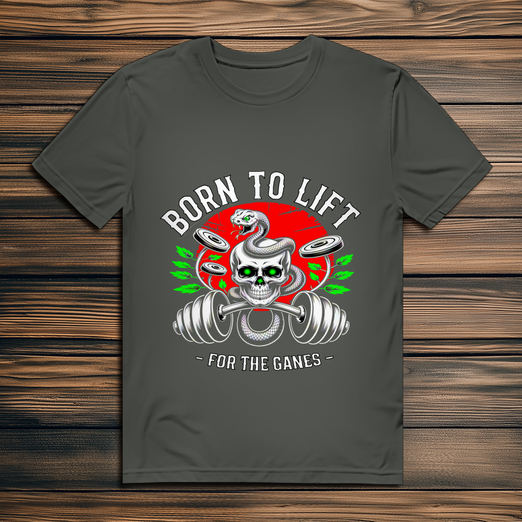 Herren Premium Bio T-Shirt Born to Lift