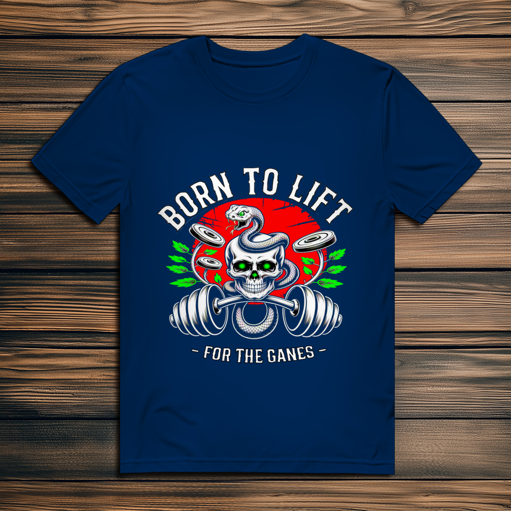 Herren Premium Bio T-Shirt Born to Lift
