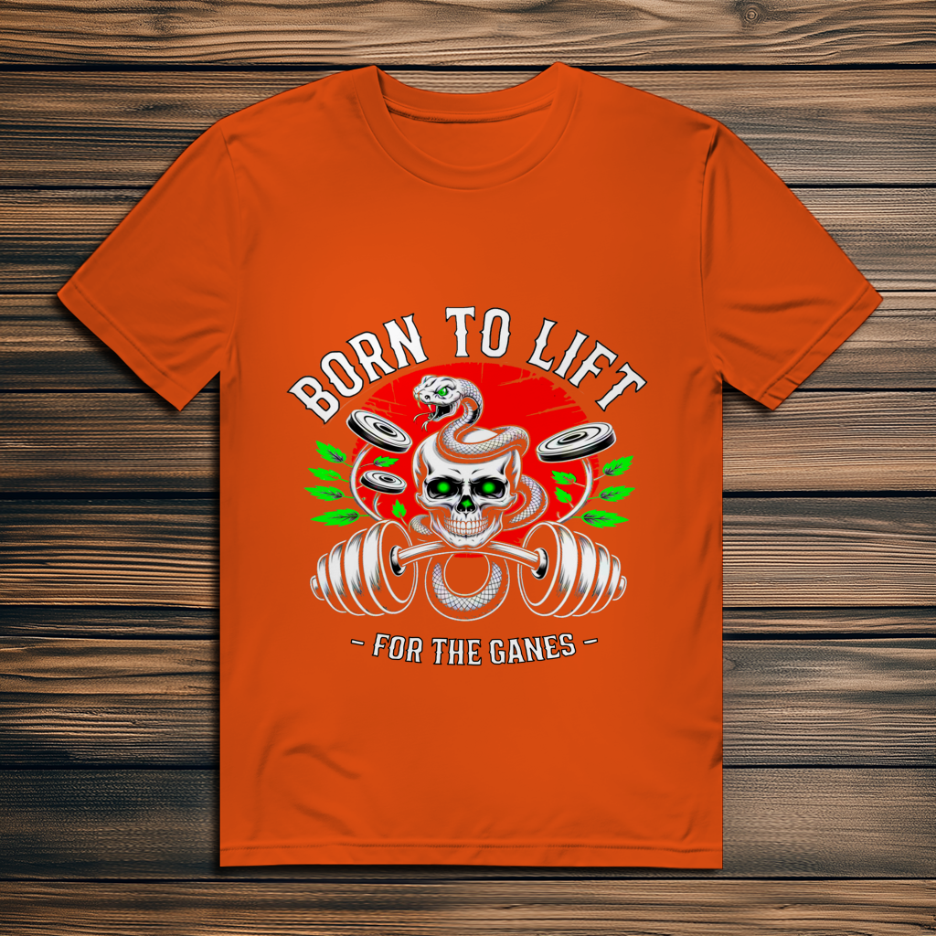 Herren Premium Bio T-Shirt Born to Lift