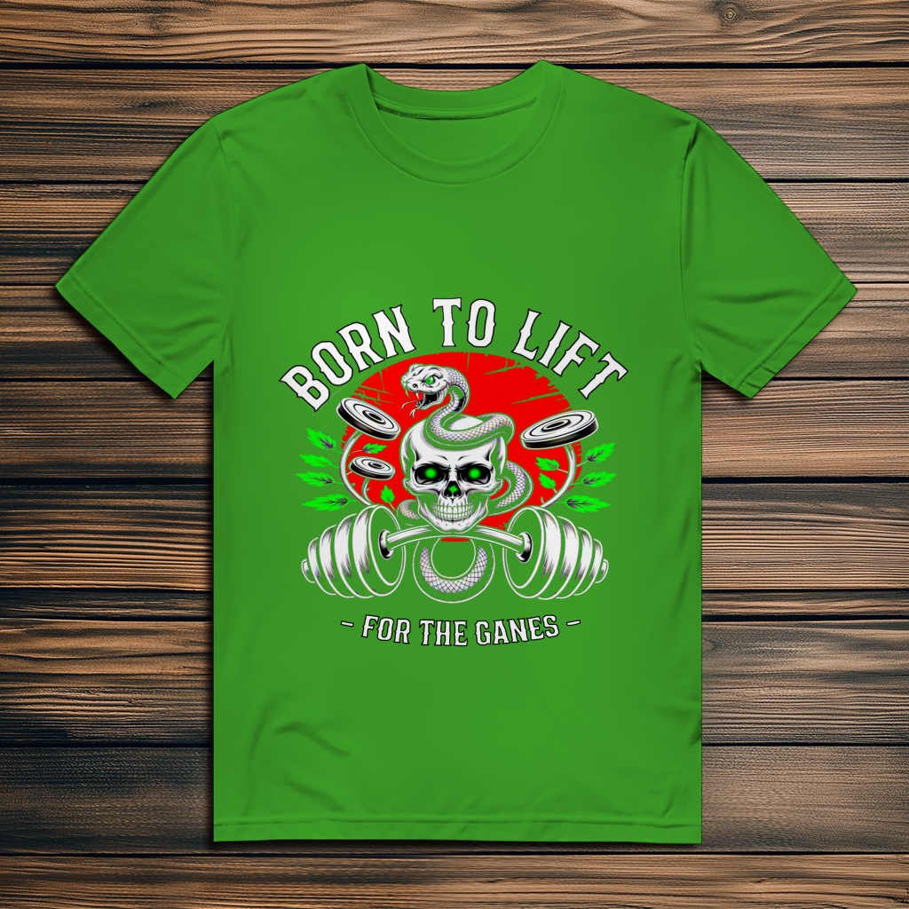 Herren Premium Bio T-Shirt Born to Lift