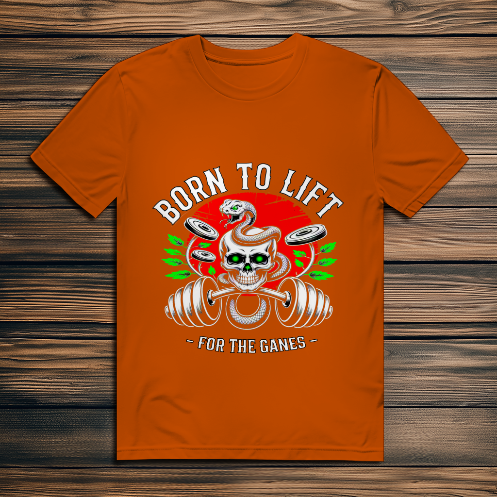 Herren Premium Bio T-Shirt Born to Lift