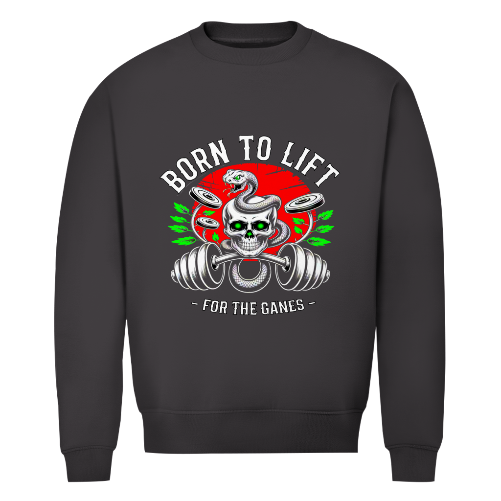 Herren Premium Bio Sweatshirt Born to Lift