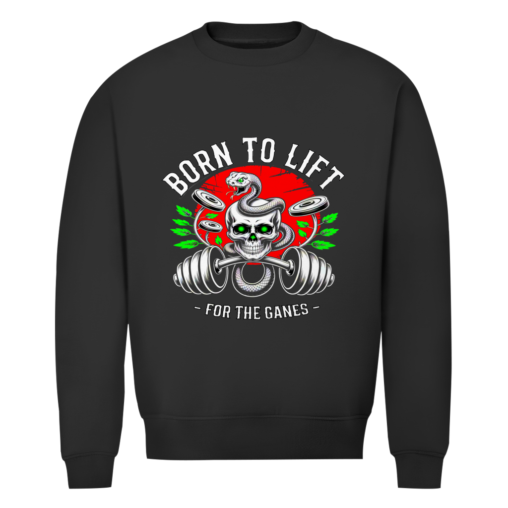 Herren Premium Bio Sweatshirt Born to Lift