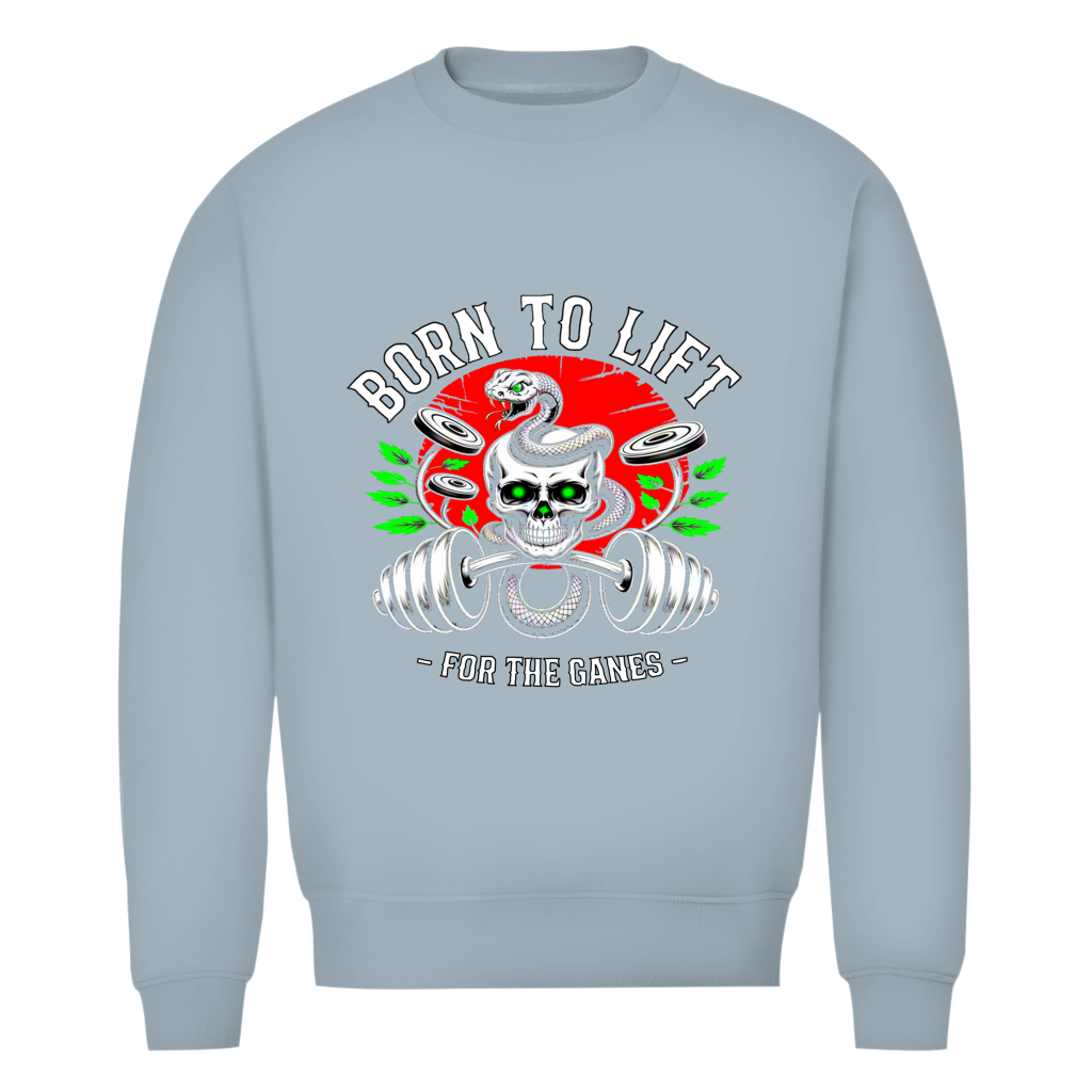 Herren Premium Bio Sweatshirt Born to Lift