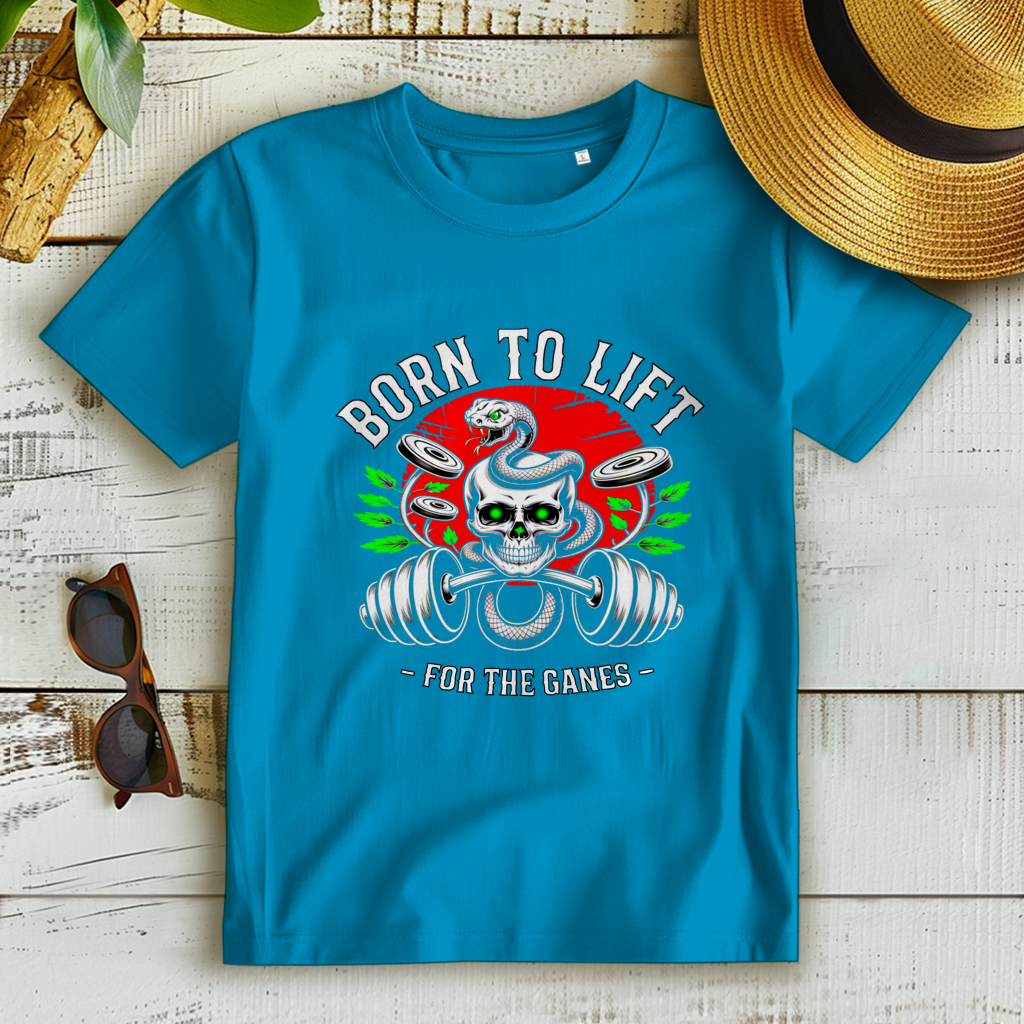 Damen Premium Bio T-Shirt Born to Lift