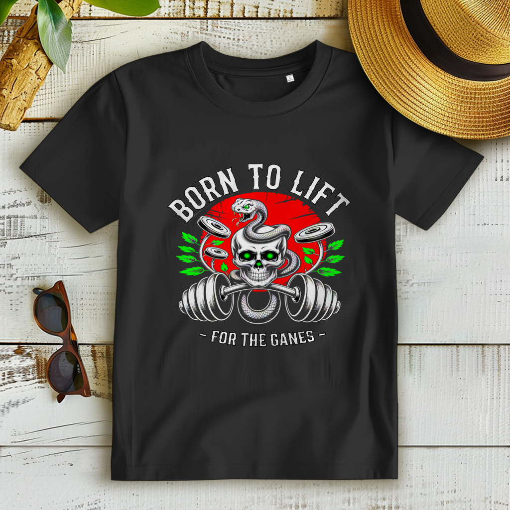 Damen Premium Bio T-Shirt Born to Lift