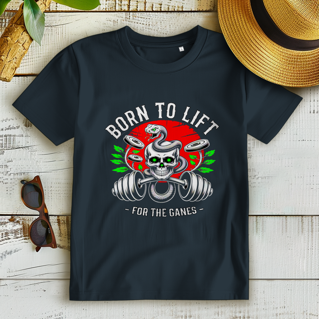 Damen Premium Bio T-Shirt Born to Lift