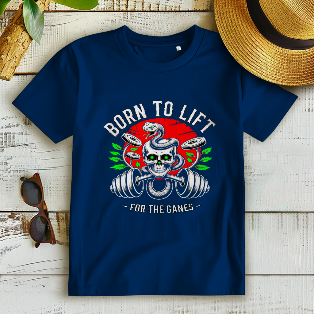 Damen Premium Bio T-Shirt Born to Lift