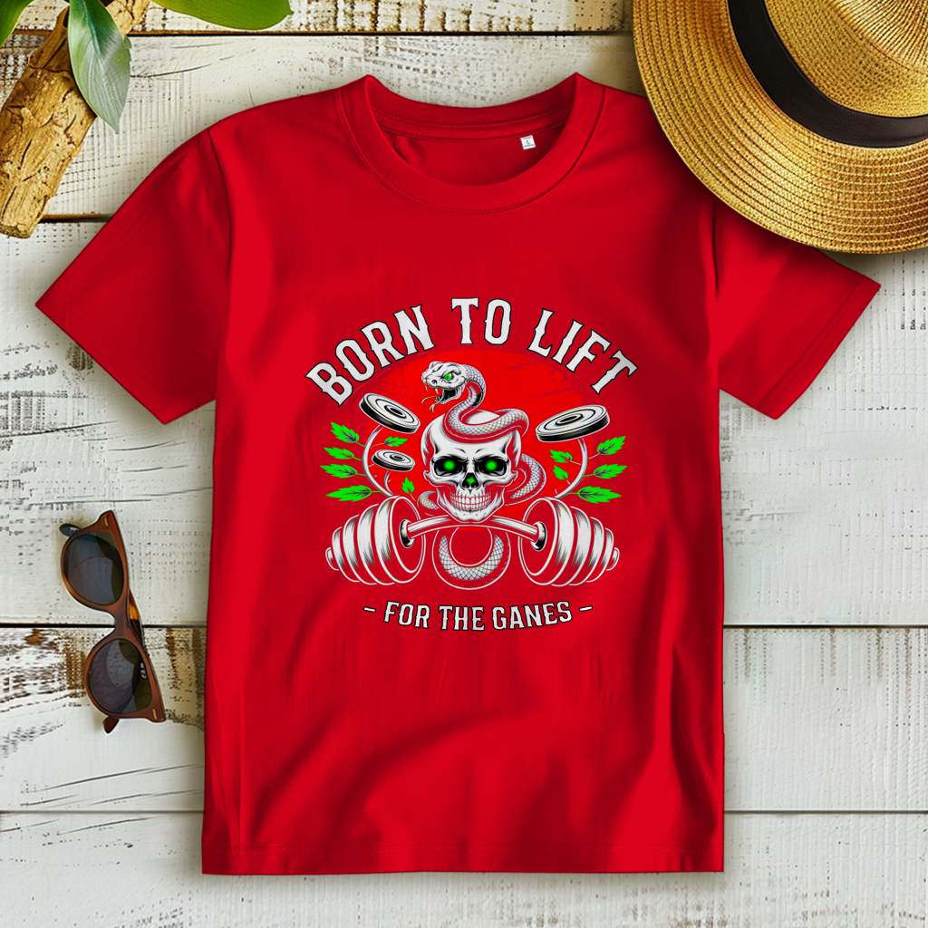 Damen Premium Bio T-Shirt Born to Lift