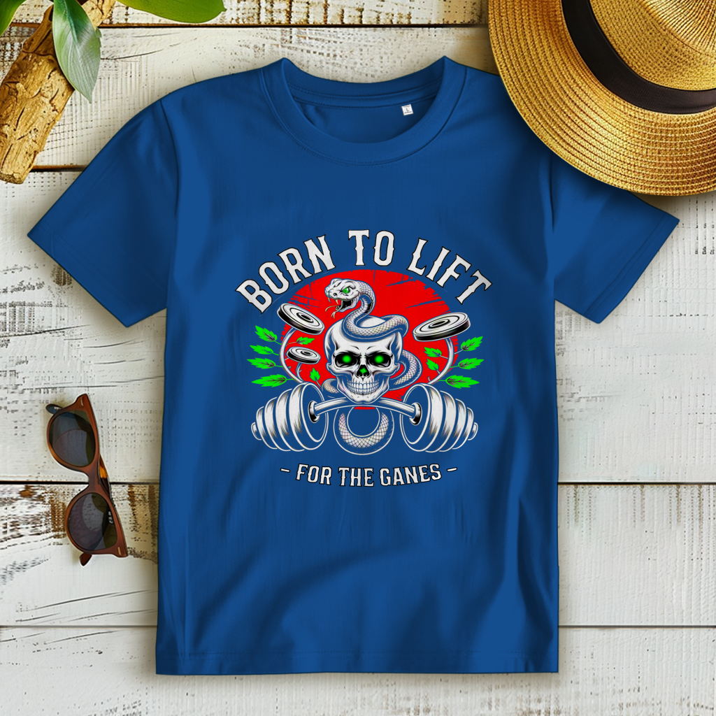 Damen Premium Bio T-Shirt Born to Lift