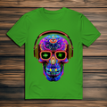 Herren Premium Bio T-Shirt Skull Design