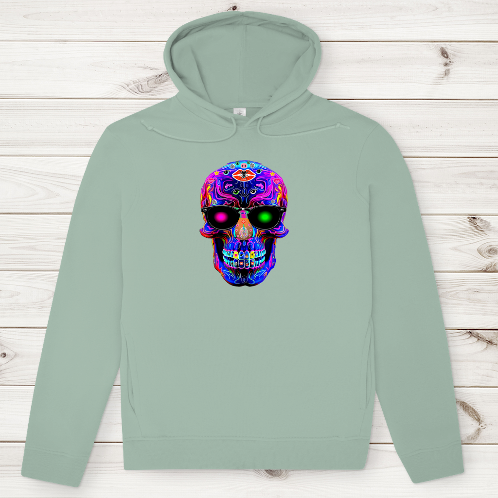 Herren Premium Bio Hoodie Skull Designs