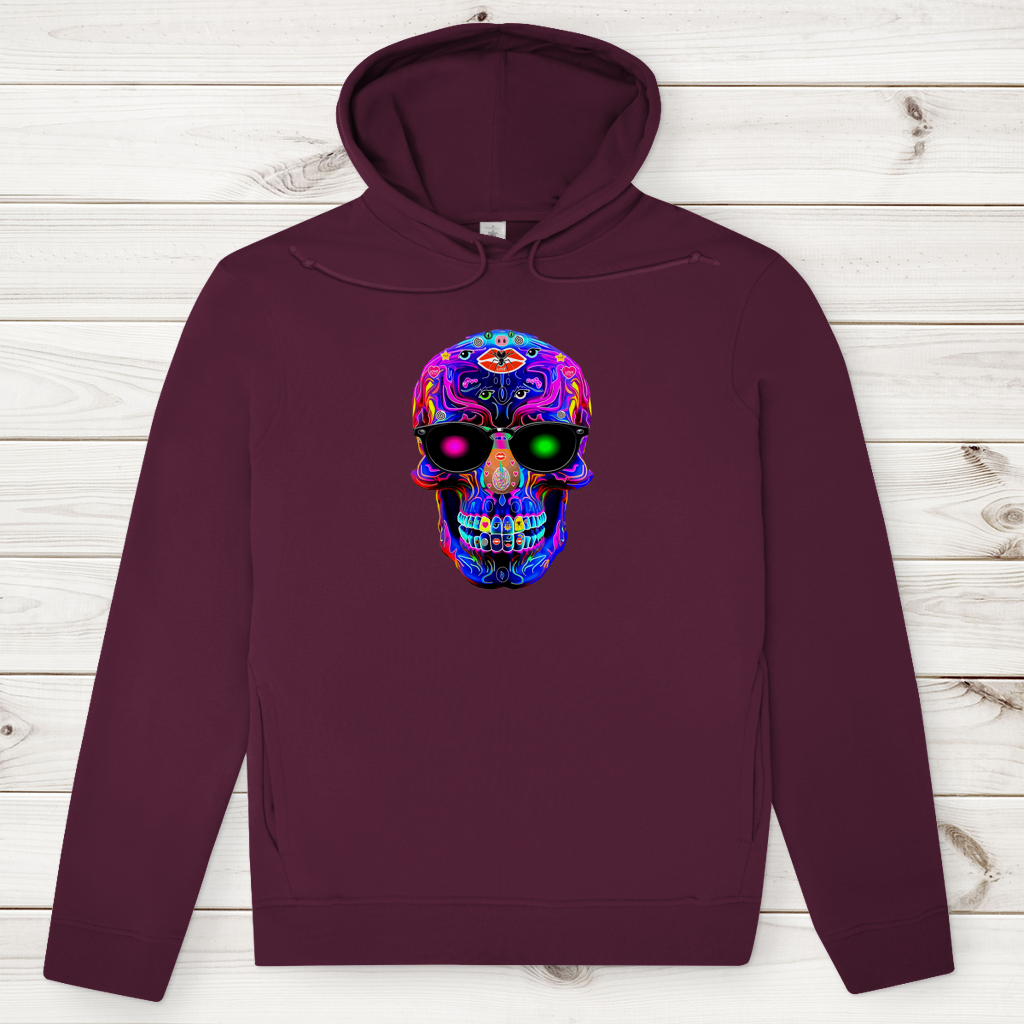 Herren Premium Bio Hoodie Skull Designs