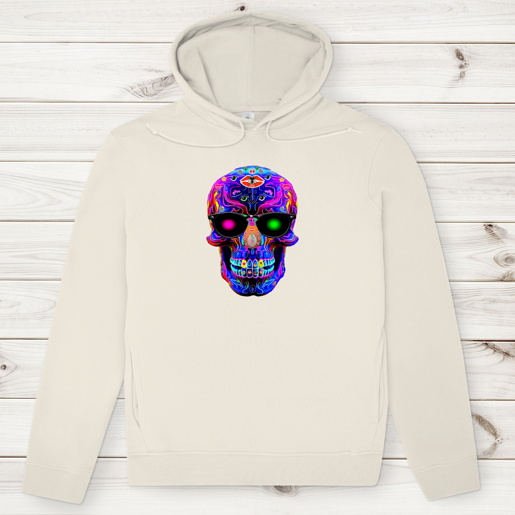Herren Premium Bio Hoodie Skull Designs