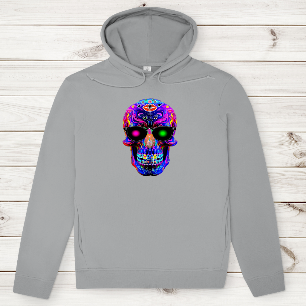 Herren Premium Bio Hoodie Skull Designs