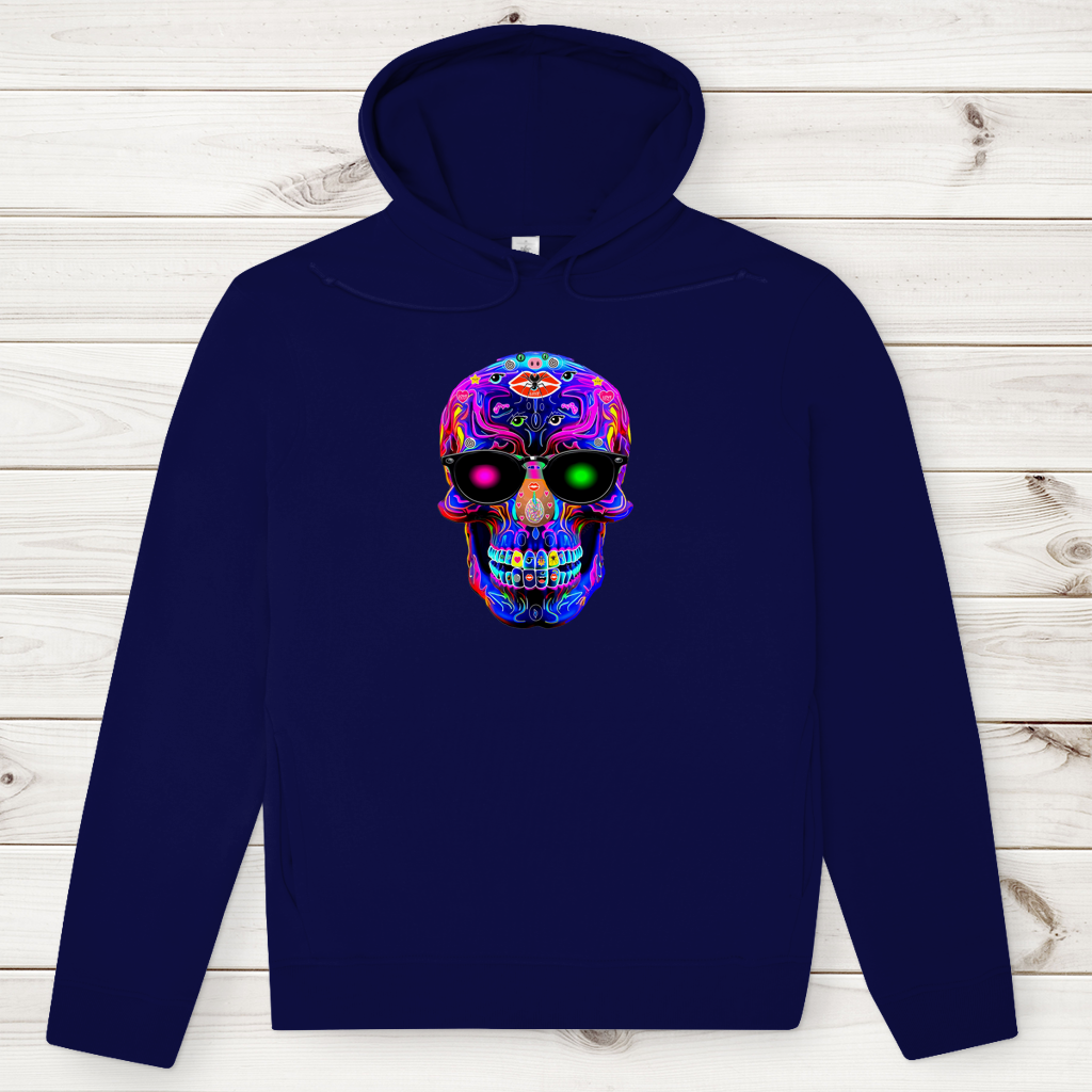 Herren Premium Bio Hoodie Skull Designs