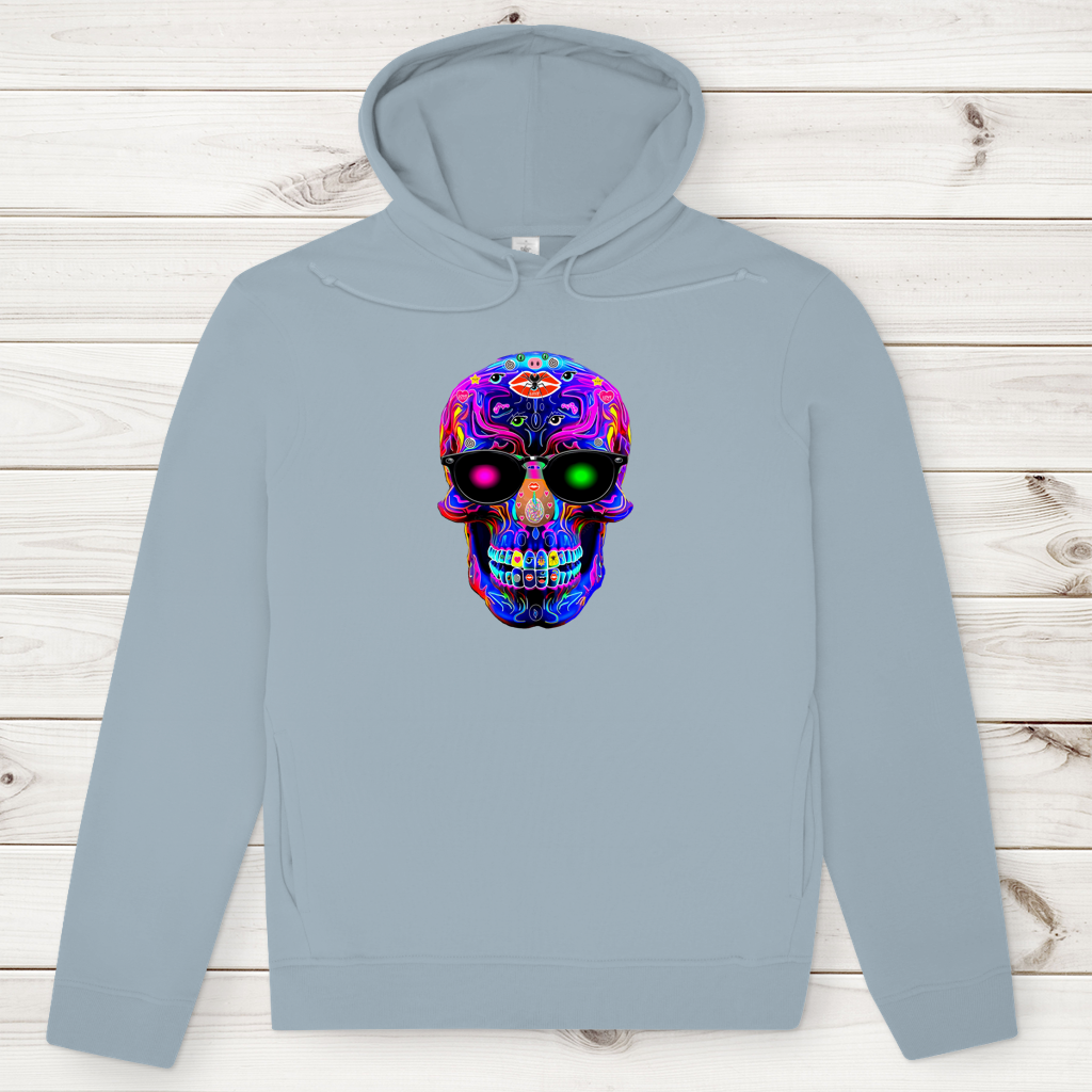 Herren Premium Bio Hoodie Skull Designs