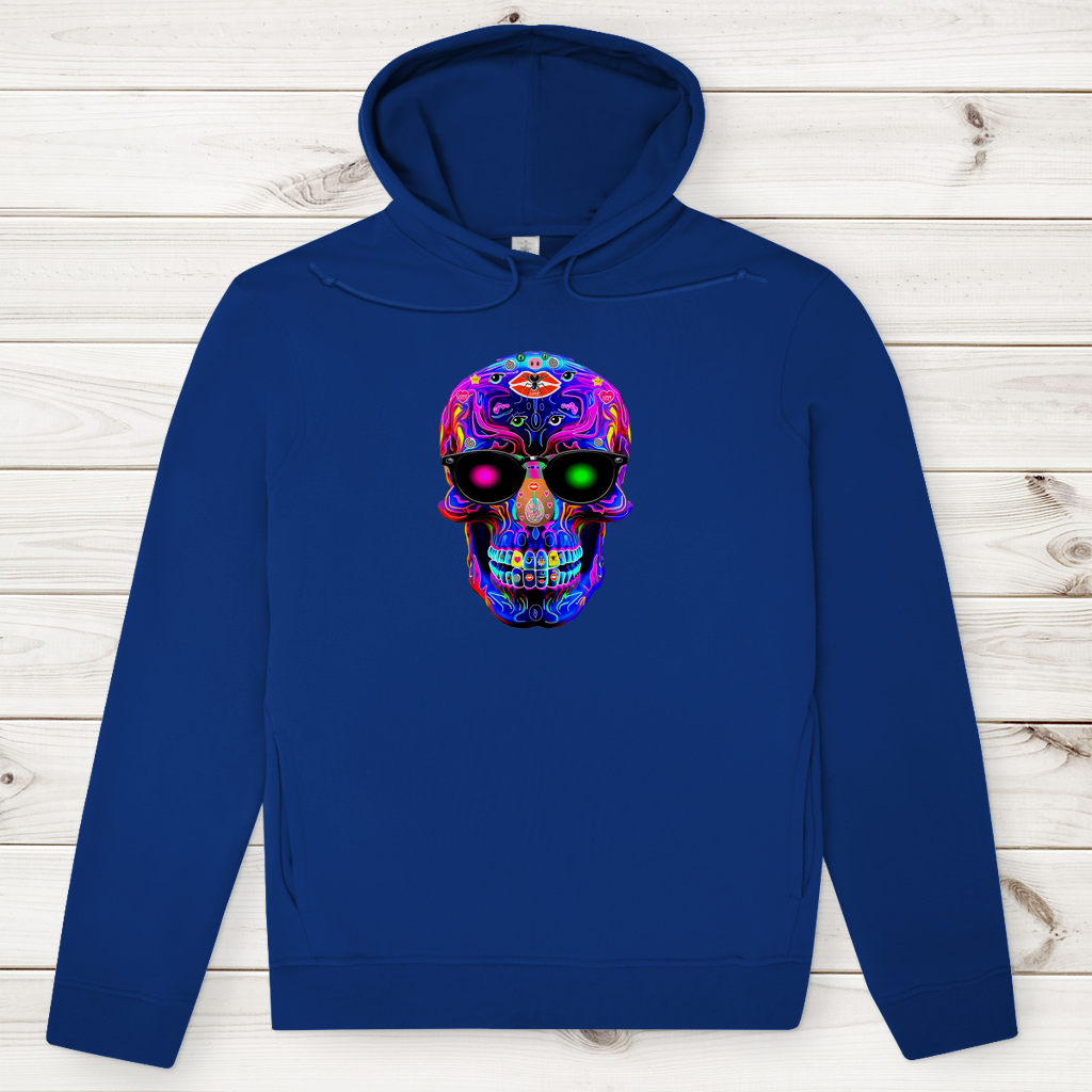 Herren Premium Bio Hoodie Skull Designs