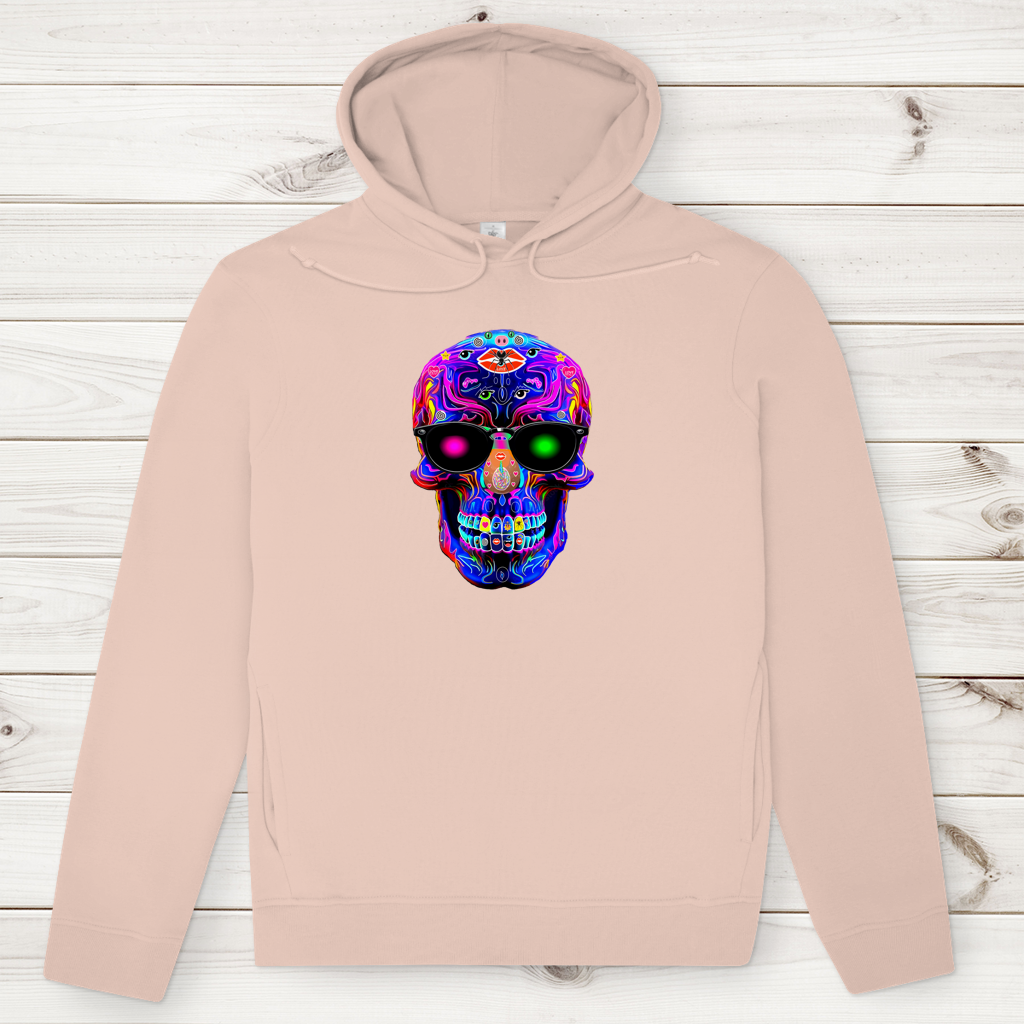 Herren Premium Bio Hoodie Skull Designs