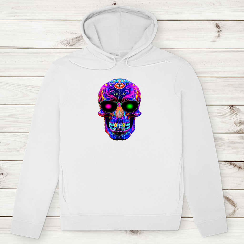 Herren Premium Bio Hoodie Skull Designs