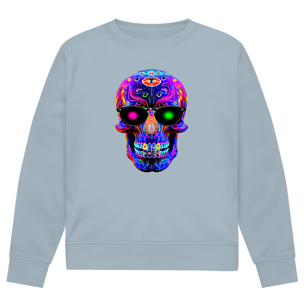 Herren Premium Bio Sweatshirt Skull Designs
