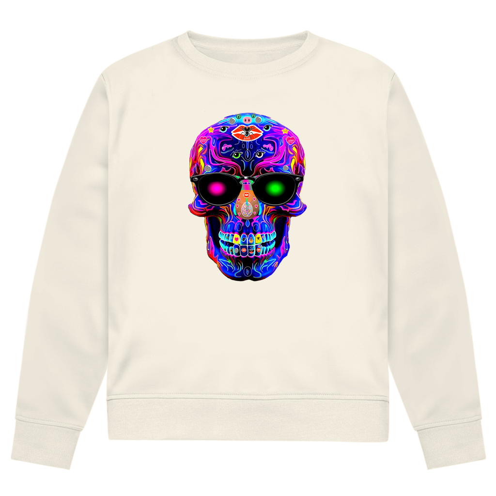 Herren Premium Bio Sweatshirt Skull Designs