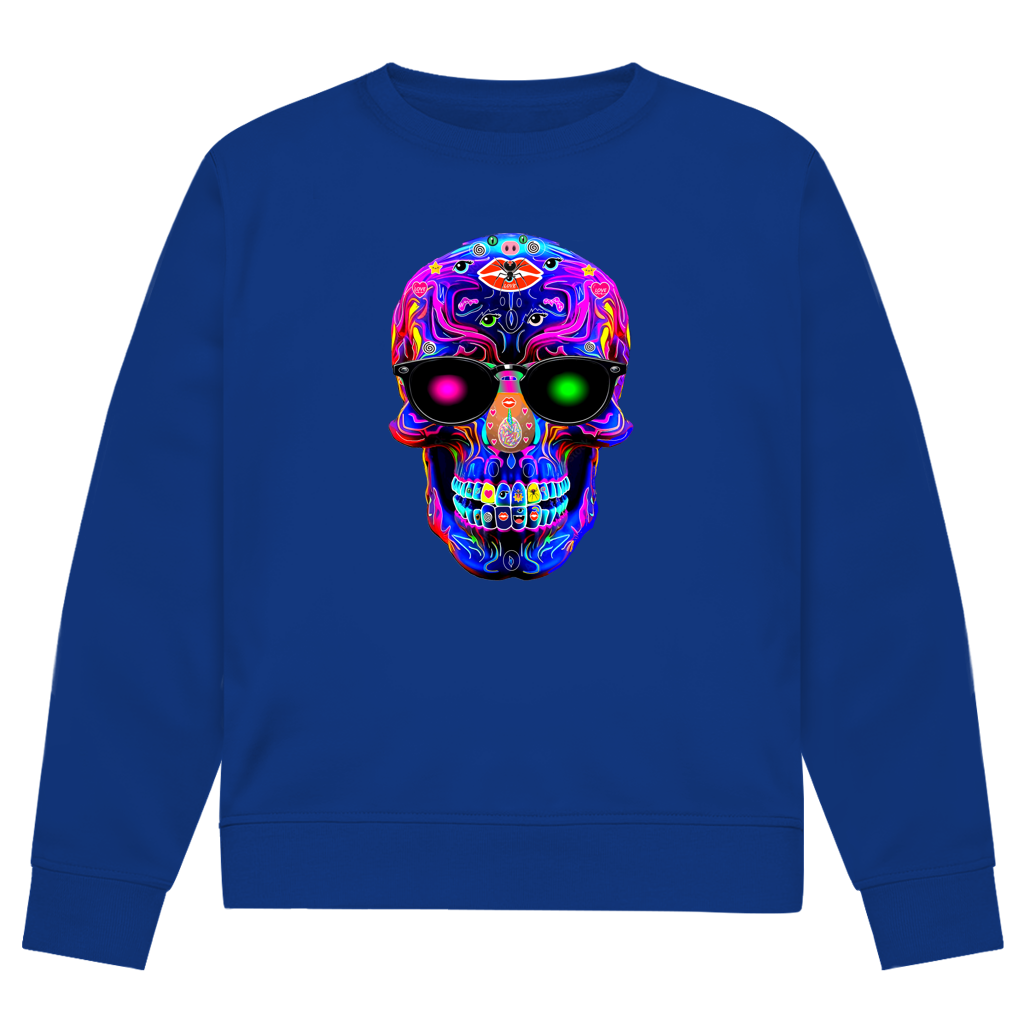 Herren Premium Bio Sweatshirt Skull Designs