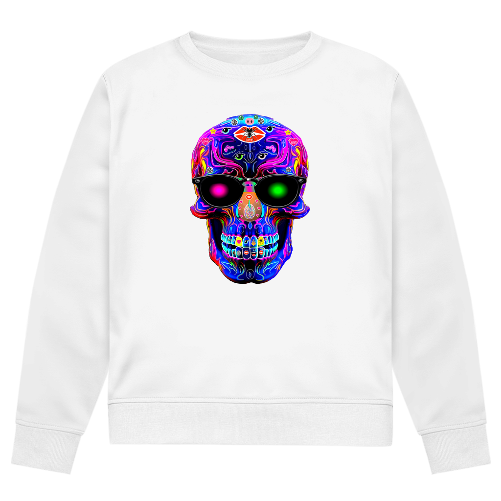 Herren Premium Bio Sweatshirt Skull Designs