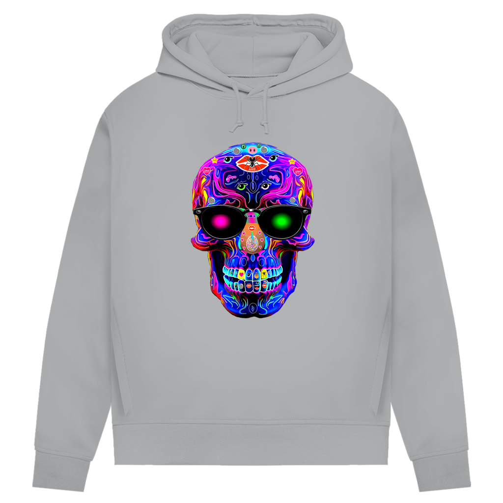 Damen Premium Bio Hoodie Skull Designs