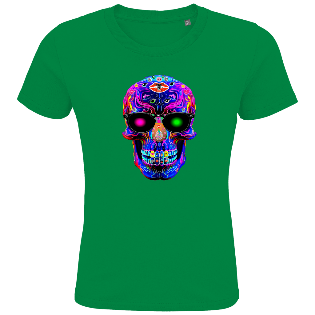 Kids Premium Bio T-Shirt Skull Designs