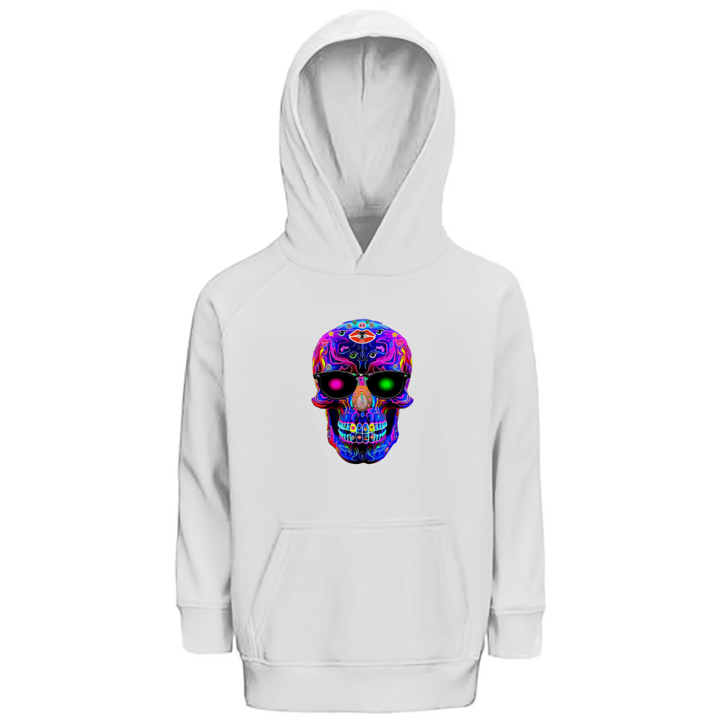 Kinder Premium Bio Hoodie Skull Designs