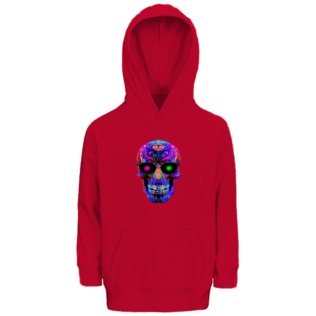 Kinder Premium Bio Hoodie Skull Designs