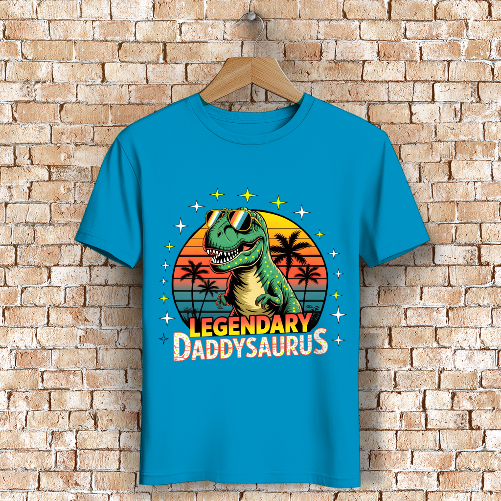 Herren Premium Bio T-Shirt Daddysaurus