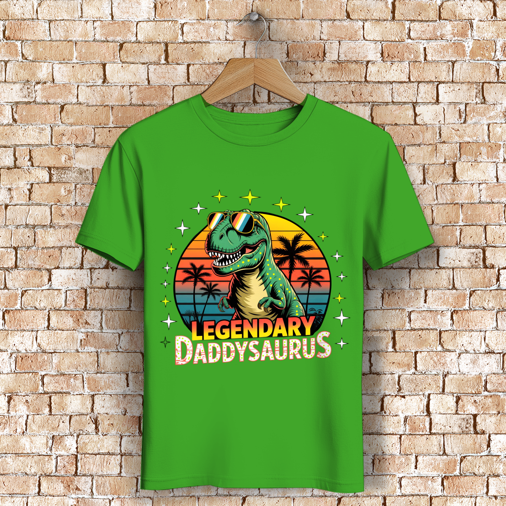 Herren Premium Bio T-Shirt Daddysaurus