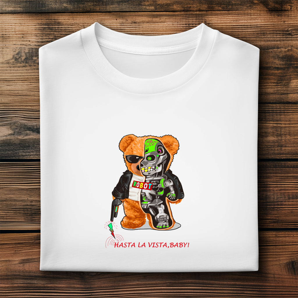 Herren Premium Bio T-Shirt Bär