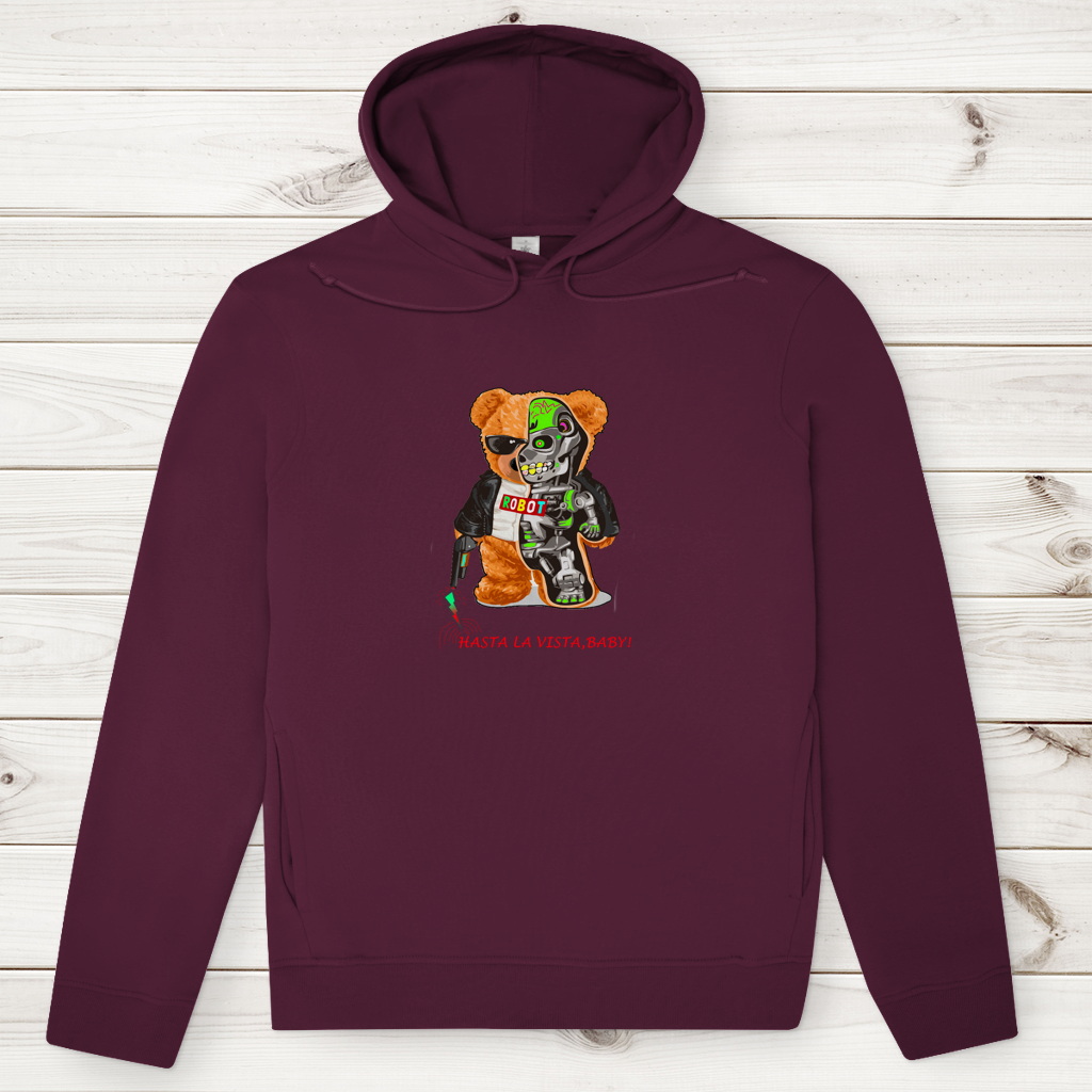 Herren Premium Bio Hoodie Bär