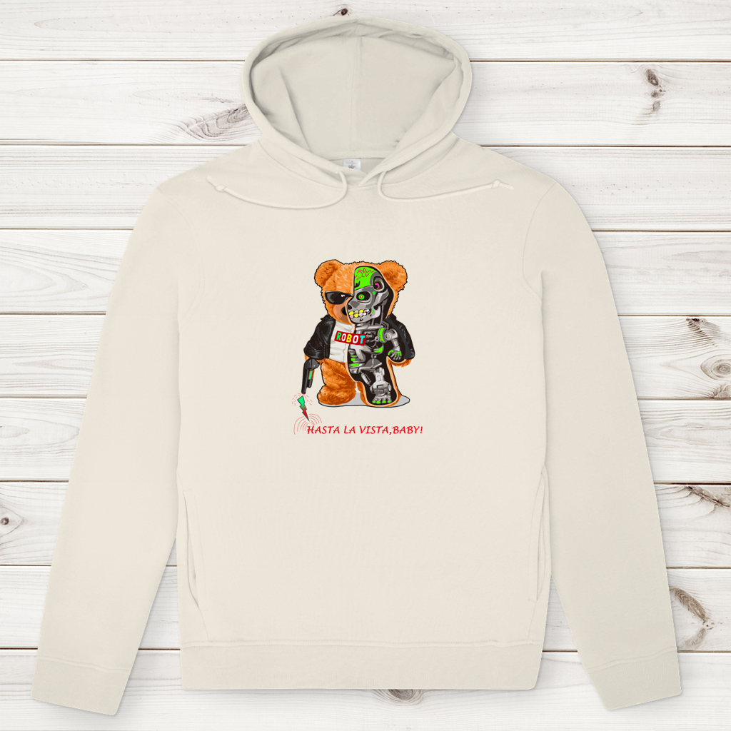 Herren Premium Bio Hoodie Bär