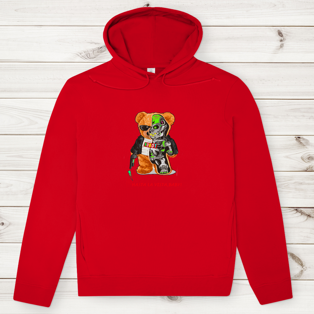 Herren Premium Bio Hoodie Bär