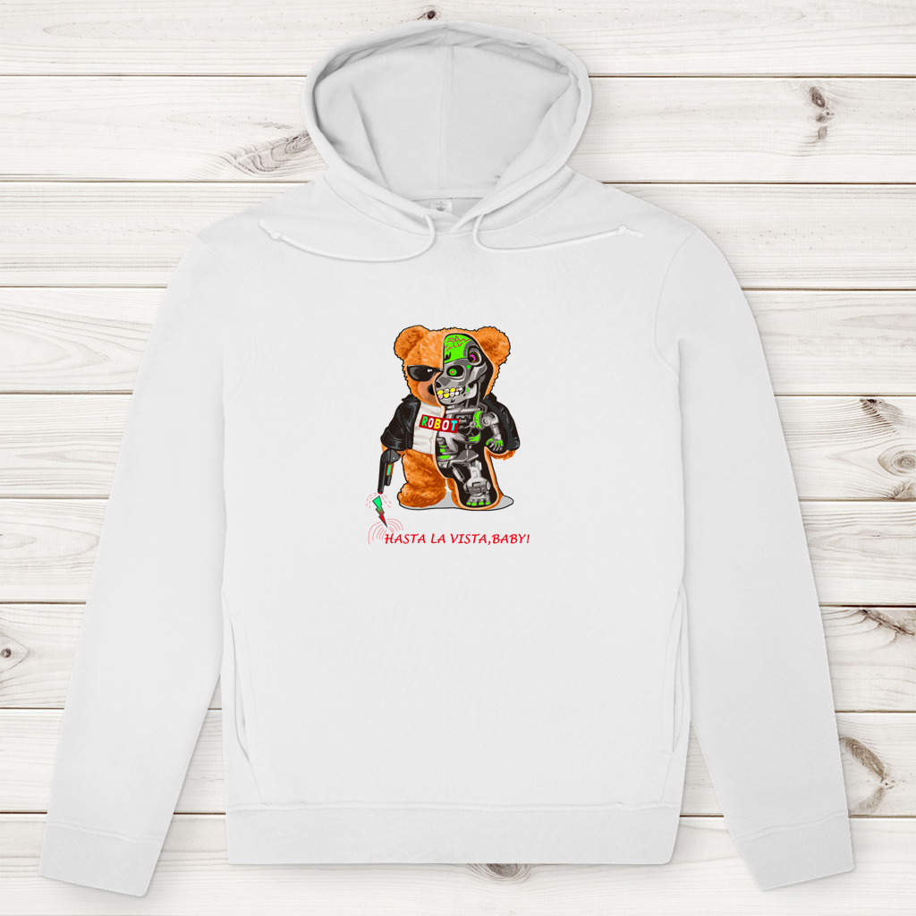 Herren Premium Bio Hoodie Bär