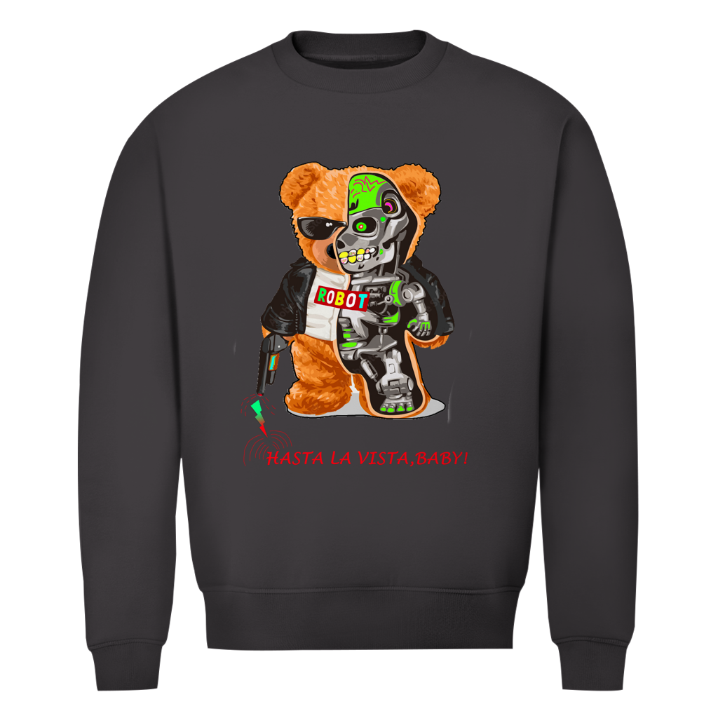Herren Premium Bio Sweatshirt Bär