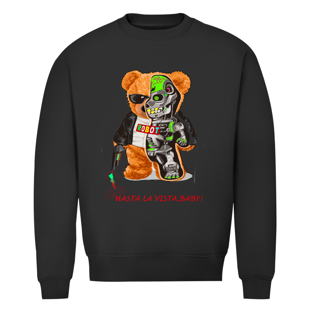 Herren Premium Bio Sweatshirt Bär