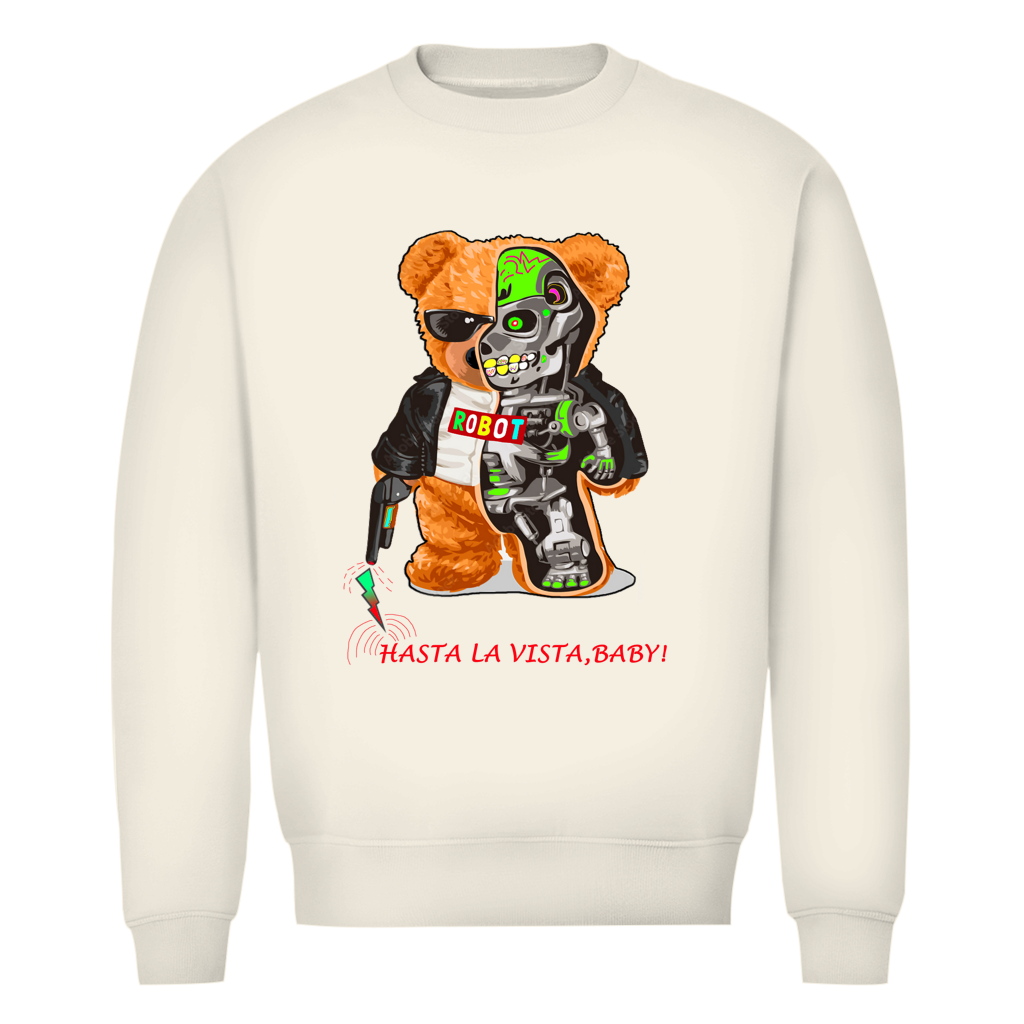 Herren Premium Bio Sweatshirt Bär