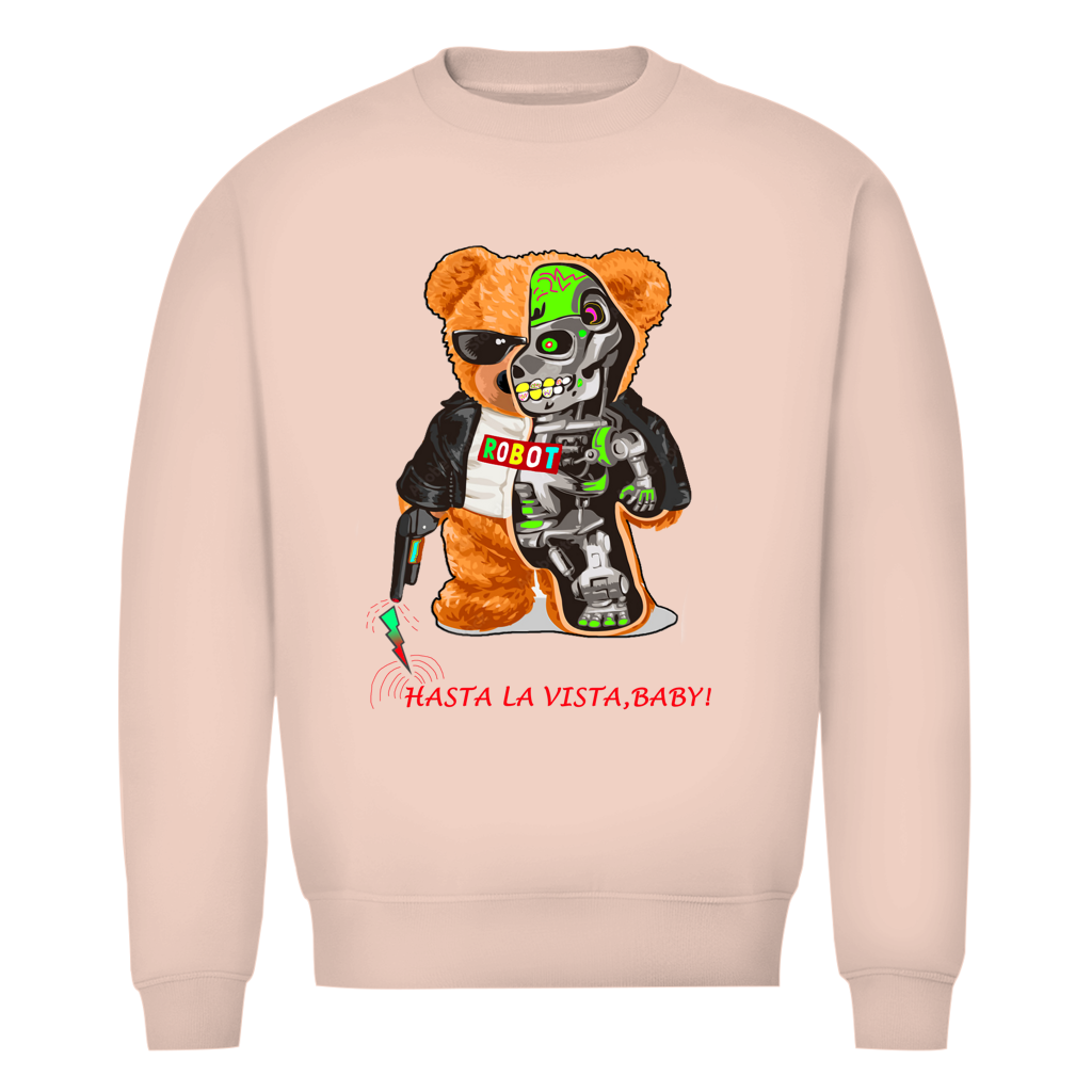 Herren Premium Bio Sweatshirt Bär
