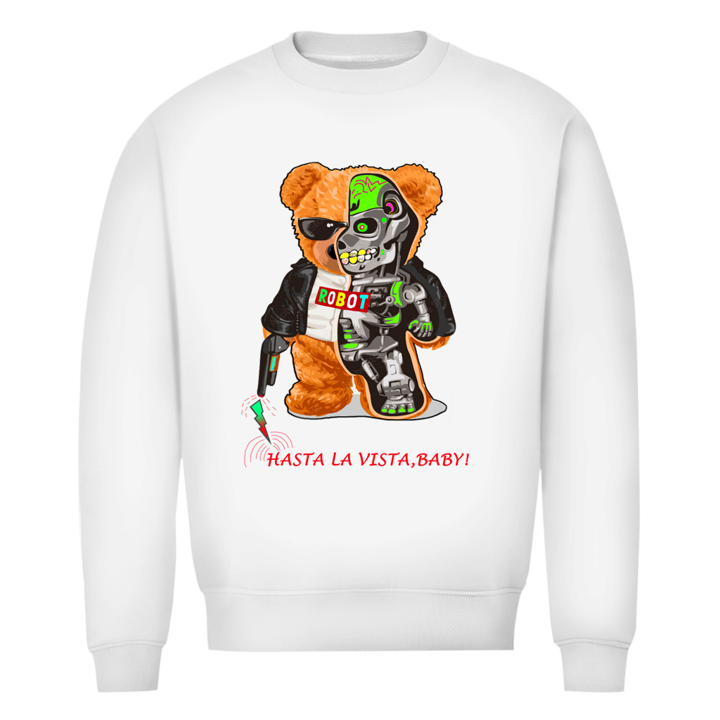 Herren Premium Bio Sweatshirt Bär