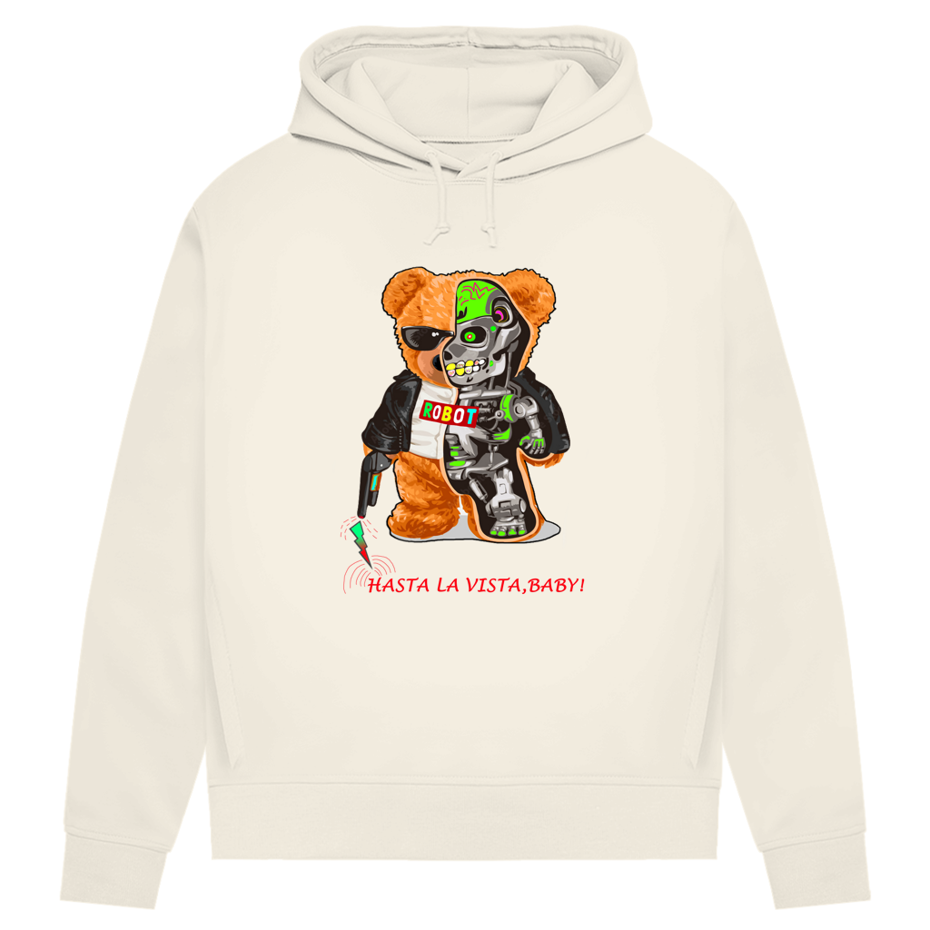 Damen Premium Bio Hoodie Bär